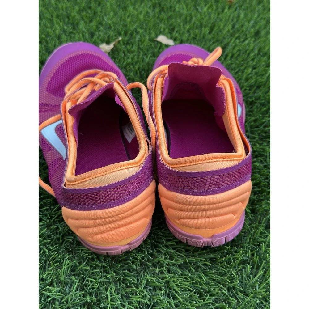 Nike Free Bionic Women's Training Shoes Purple Orange US 9 EU 40.5 599269-501